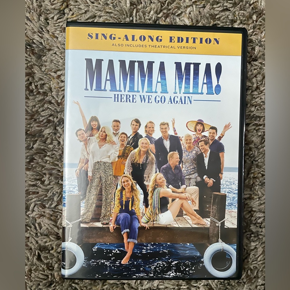 Mamma Mia! Here We Go Again DVD